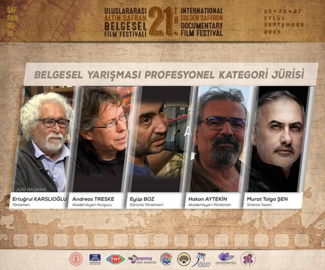 "21. Uluslararası Altın Safran Belgesel Film Festivali" jürisi belirlendi