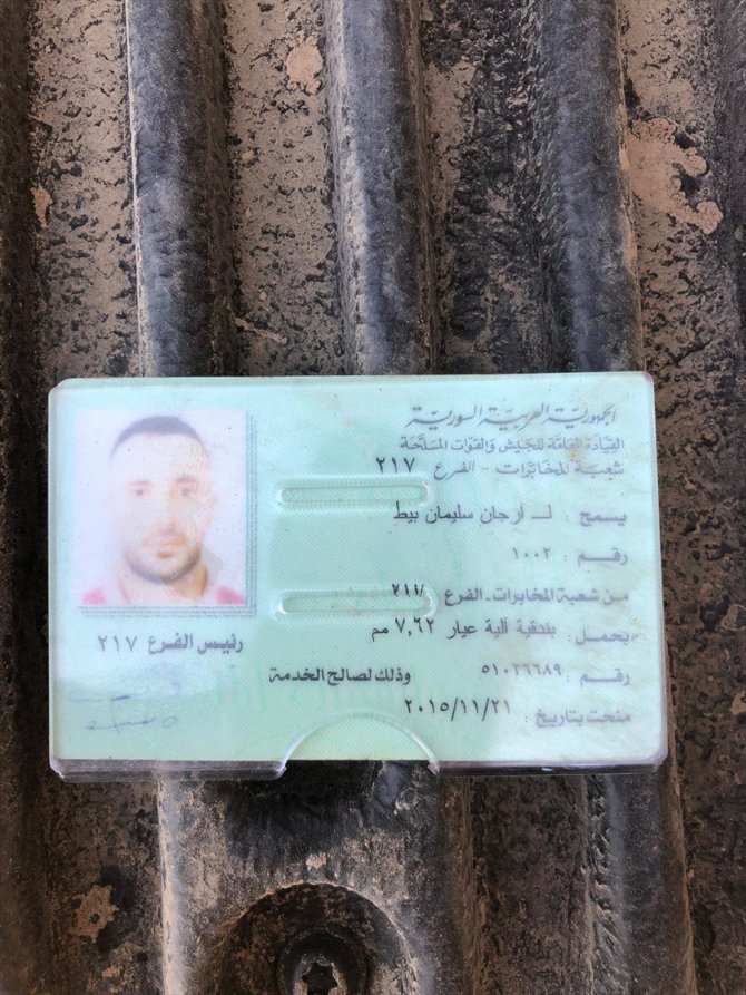 Reyhanlı'daki terör saldırısının sorumlularından, terörist Bayat'ın üzerinden Suriye rejimine ait silah taşıma ruhsatı çıktı
