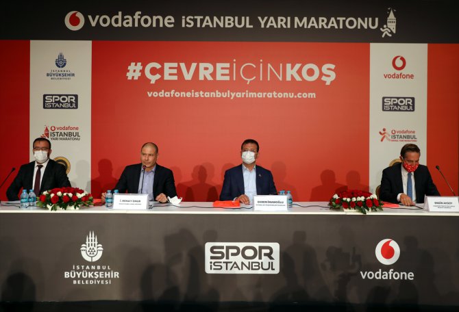 Vodafone İstanbul Yarı Maratonu'nun tanıtımı yapıldı