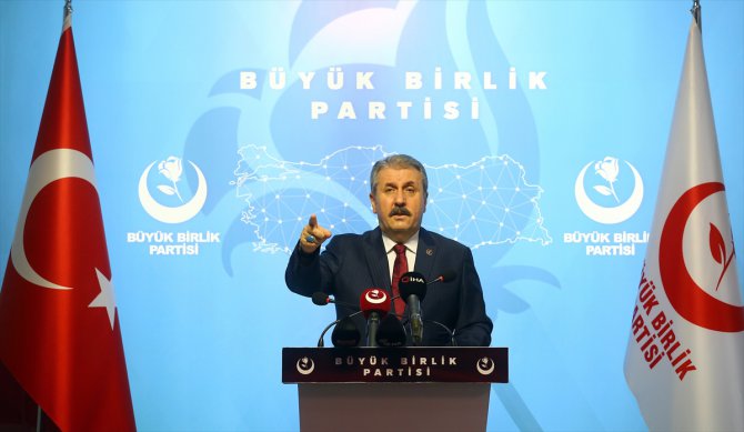 BBP Genel Başkanı Mustafa Destici gündemi değerlendirdi: