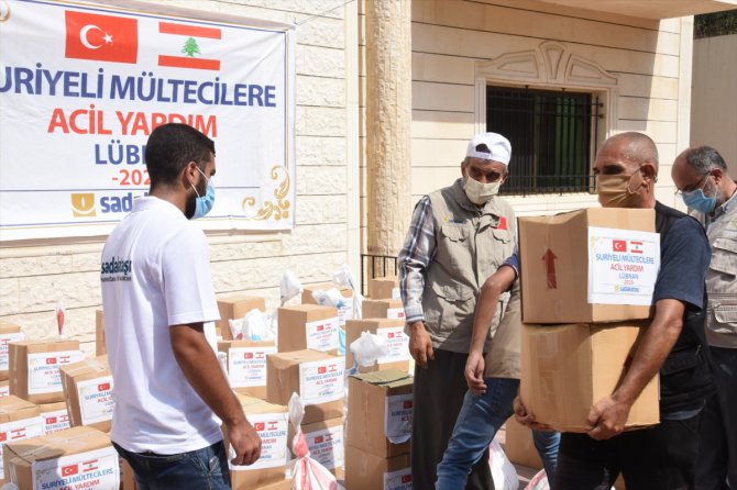 Sadakataşı Derneği'nden Lübnan'daki mültecilere acil yardım