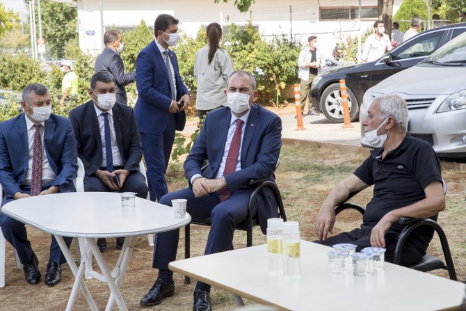 Adalet Bakanı Gül'den yaşamını yitiren adliye çalışanının ailesine taziye ziyareti