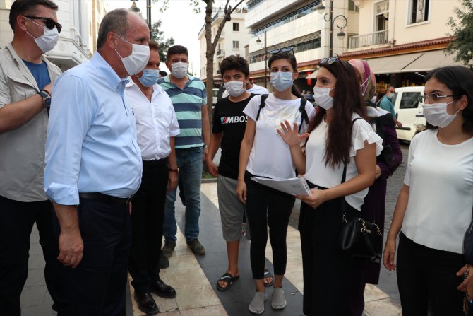 Eski CHP Milletvekili Muharrem İnce Diyarbakır'ı ziyaret etti