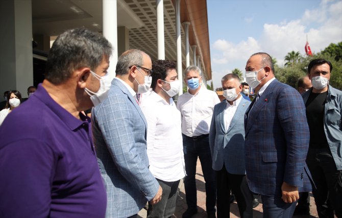 Çavuşoğlu'ndan Antalya Büyükşehir Belediye Başkanı Böcek'in sağlık durumuna ilişkin açıklama: