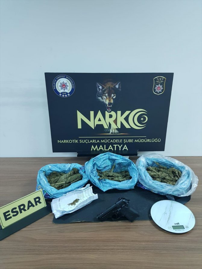 Malatya'da uyuşturucu operasyonunda 6 zanlı tutuklandı