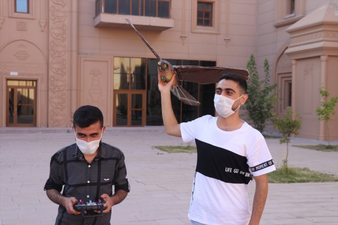 Ağrı'daki üniversite öğrencilerinin ürettiği "robot kuş" TEKNOFEST'te sergilenecek