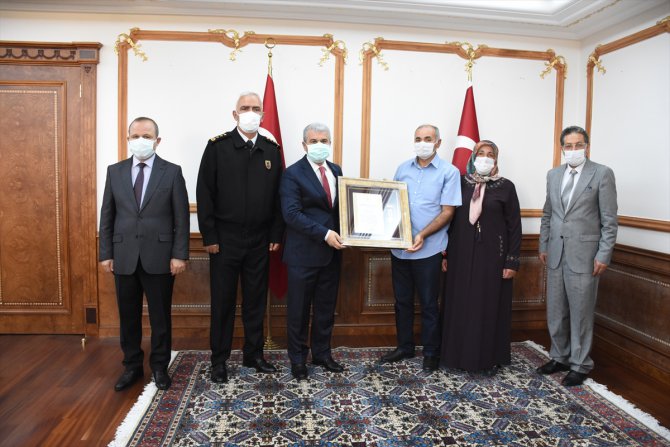 Kırıkkale, Yozgat, Niğde ve Kırşehir'de Devlet Övünç Madalyası ve Beratı töreni