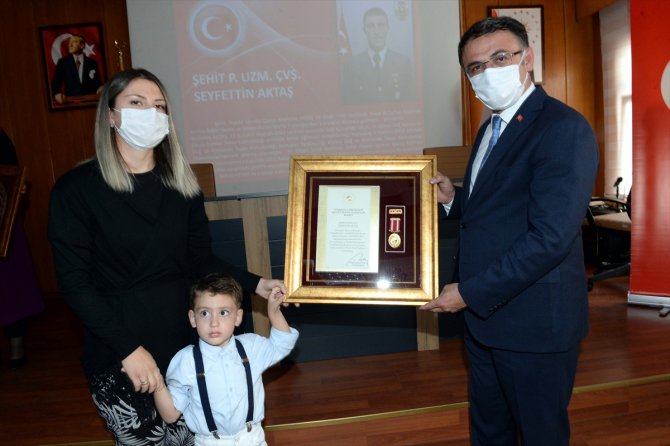 Sinop, Amasya, Tokat ve Çorum'da Devlet Övünç Madalyası Tevcih Töreni düzenlendi
