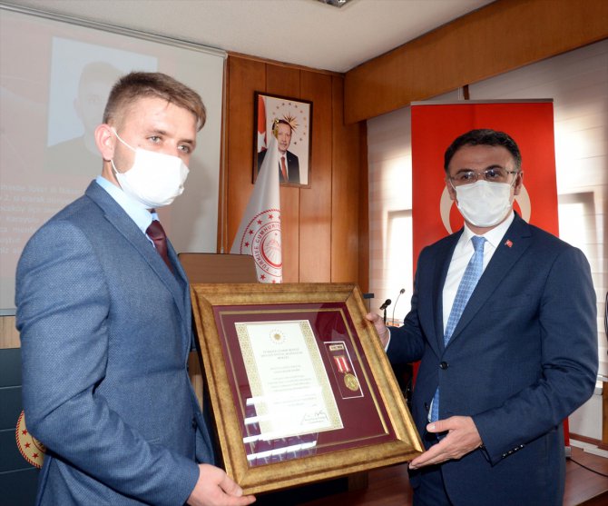 Sinop, Amasya, Tokat ve Çorum'da Devlet Övünç Madalyası Tevcih Töreni düzenlendi