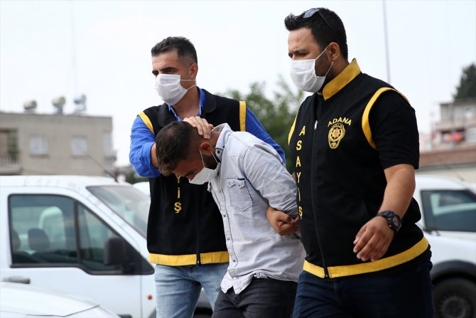 Adana'da 2 kişiyi darbederek telefonunu gasbettiği öne sürülen zanlı tutuklandı