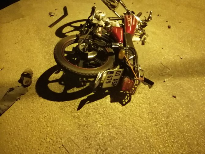Adana'da trafik kazası: 2 yaralı
