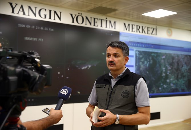 Bakan Pakdemirli'den Antalya'daki yangınla ilgili açıklama:
