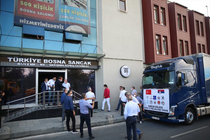 Türkiye Bosna Sancak Derneğinden Sırbistan'ın Sancak bölgesine tıbbi yardım