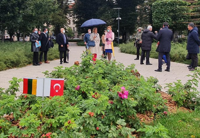 Türkiye ve Litvanya ilişkilerinin 90. yıl dönümünde “Dünya Kardeşlik Bahçeleri”nin ilki Vilnius’ta açıldı