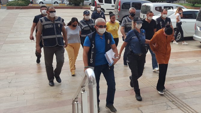 Aydın'da evden hırsızlık yaptığı iddiasıyla gözaltına alınan 4 zanlı tutuklandı