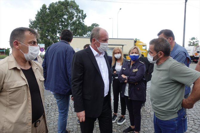 Eski CHP Milletvekili Muharrem İnce Artvin'i ziyaret etti