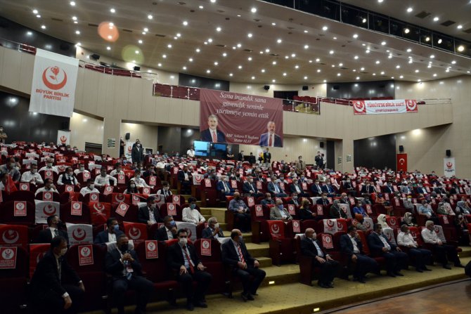 BBP Genel Başkanı Destici, partisinin Ankara il kongresinde konuştu: