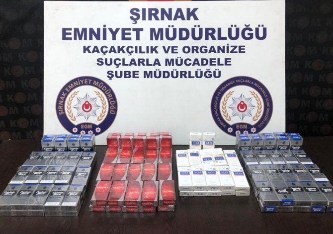 Şırnak'ta kaçakçılık ve uyuşturucu operasyonlarında 5 tutuklama