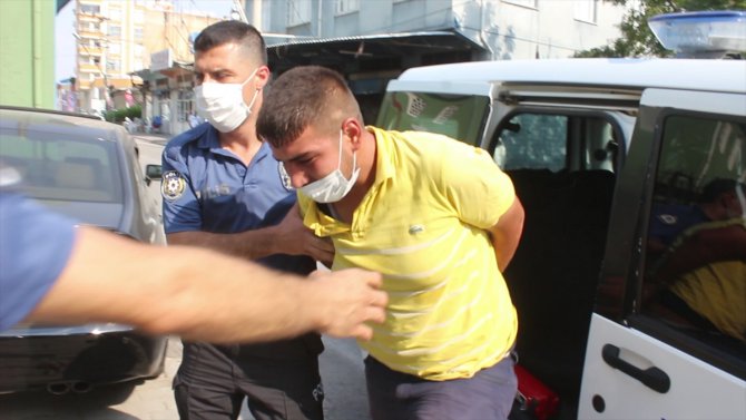 Adana'da kapkaç zanlısı saklandığı cami bahçesinde yakalandı