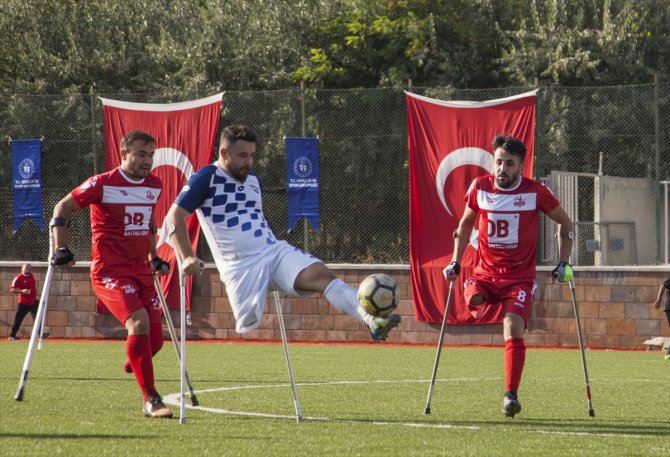 Ampute Futbol Türkiye Kupası müsabakaları devam ediyor