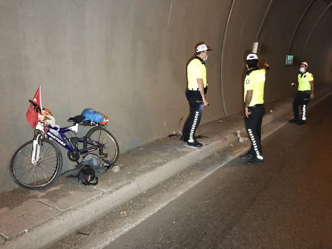 Karabük'te kamyonun çarptığı bisikletin sürücüsü ağır yaralandı