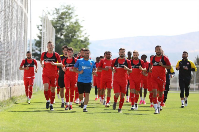Sivasspor'da MKE Ankaragücü maçı hazırlıkları devam ediyor