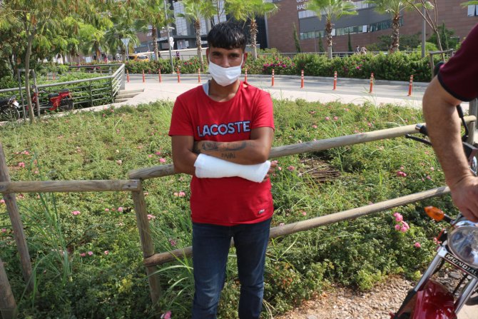 Adana'da hastane otoparkından motosiklet çalmaya çalışan zanlı yakalandı