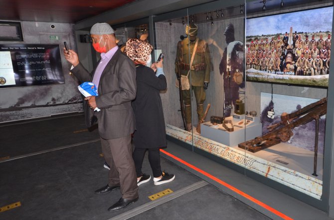 "Çanakkale Savaşları Mobil Müzesi" şehitler diyarı Sarıkamış'ta