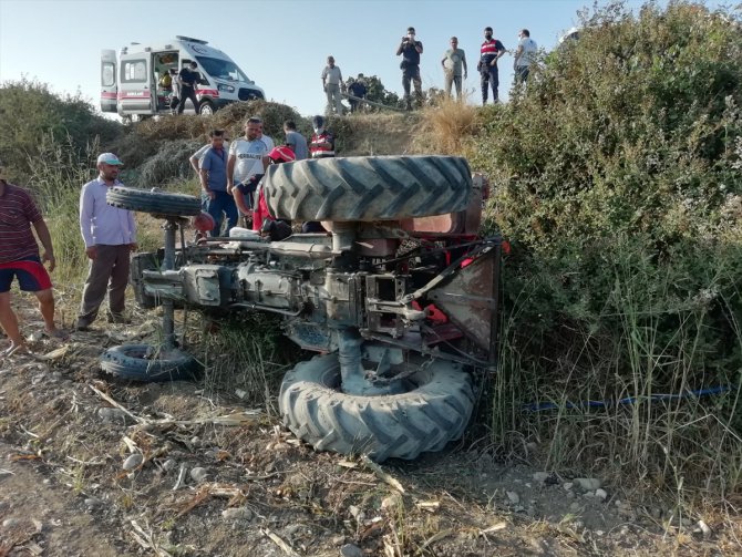Muğla’da devrilen traktörün sürücüsü öldü