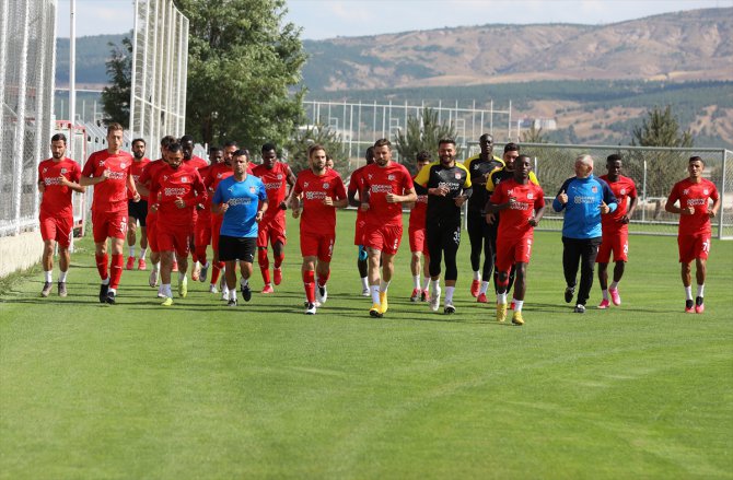 Sivasspor, MKE Ankaragücü maçı hazırlıklarını tamamladı