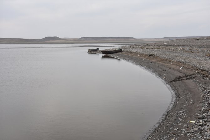 Toplu balık ölümlerinin yaşandığı Arpaçay Barajı'nın kapakları kısmen kapatıldı