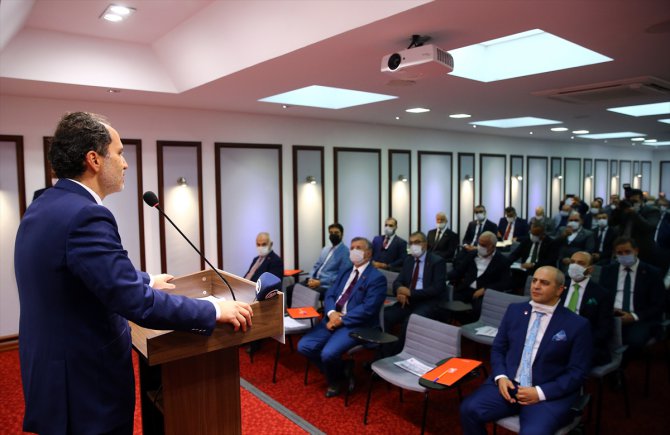 Yeniden Refah Partisi Genel Başkanı Erbakan, İl Başkanları Toplantısı'nda konuştu: