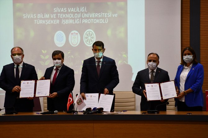 Sivas'ta tarımın gelişmesi için Türkşeker ile işbirliği protokolü imzalandı