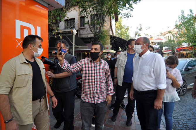 Eski CHP Milletvekili Muharrem İnce Afyonkarahisar'ı ziyaret etti