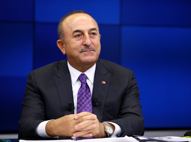 Dışişleri Bakanı Çavuşoğlu AA Editör Masası'na konuk oldu: (3)