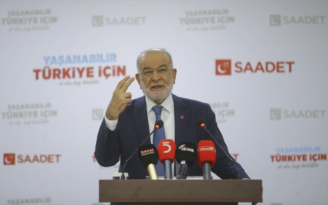 Saadet Partisi Genel Başkanı Karamollaoğlu gündemi değerlendirdi: