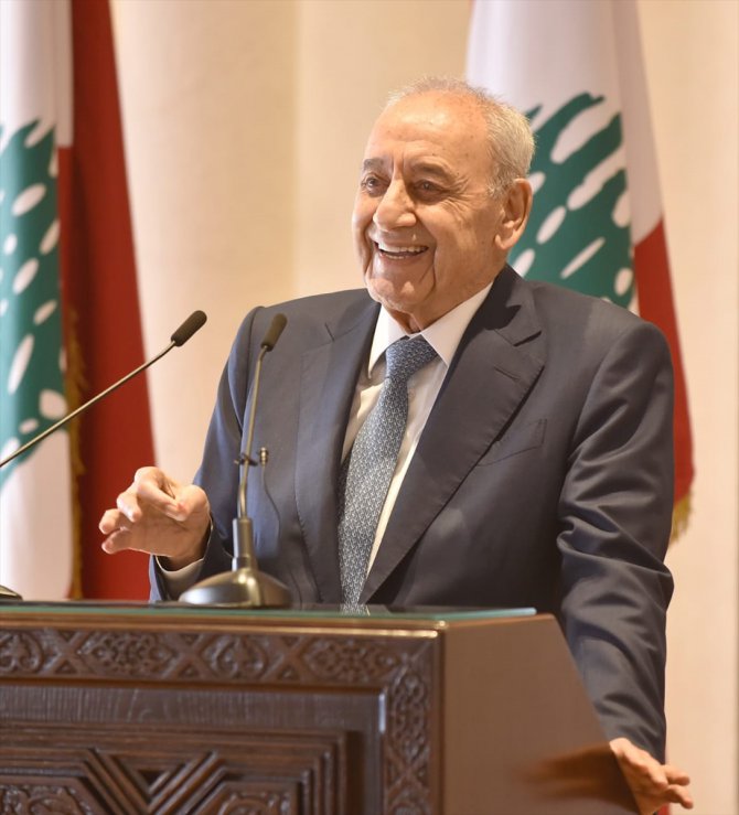 Lübnan Meclis Başkanı: İsrail'le sınırları belirleme müzakereleri için anlaşmaya varıldı