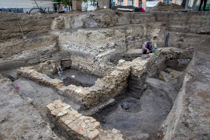 Macaristan'da, Osmanlı dönemine ait kalıntılar bulundu