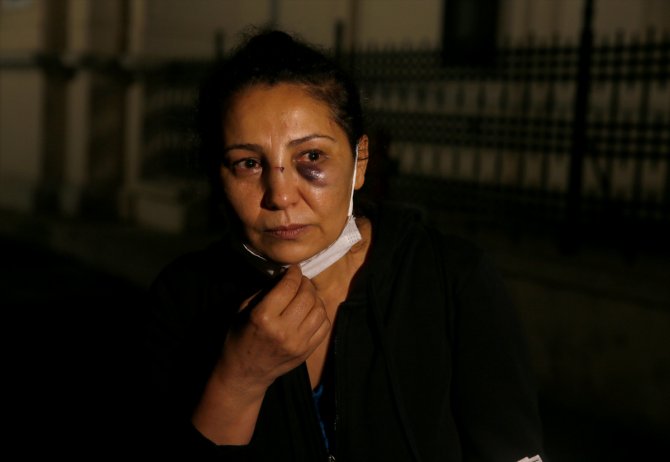 Serviste tartıştığı kadını darbettiği iddia edilen kişi gözaltına alındı