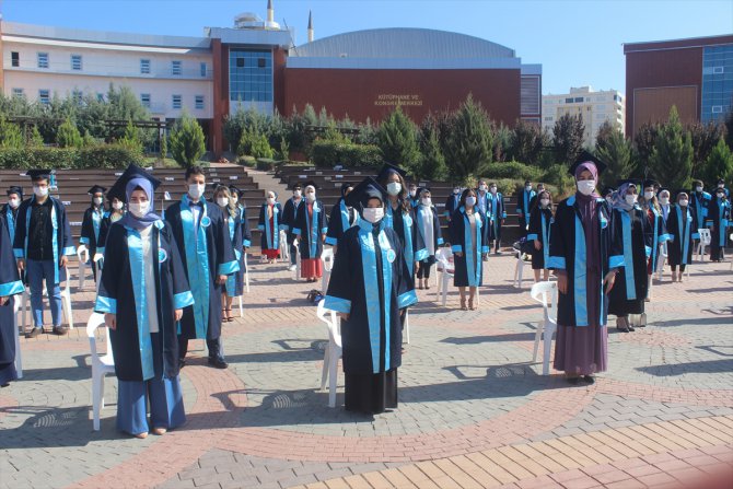Kilis 7 Aralık Üniversitesinde mezuniyet töreni düzenlendi