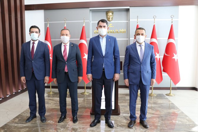 Çevre ve Şehircilik Bakanı Murat Kurum, Siirt Valiliğini ziyaret etti