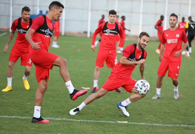 Sivasspor, Kayserispor maçı hazırlıklarını sürdürdü