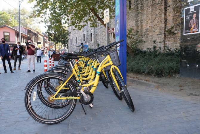 Bursa’da paylaşımlı bisiklet uygulaması başladı