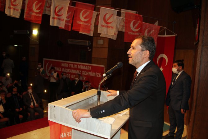Yeniden Refah Partisi Genel Başkanı Fatih Erbakan, Iğdır'da konuştu: