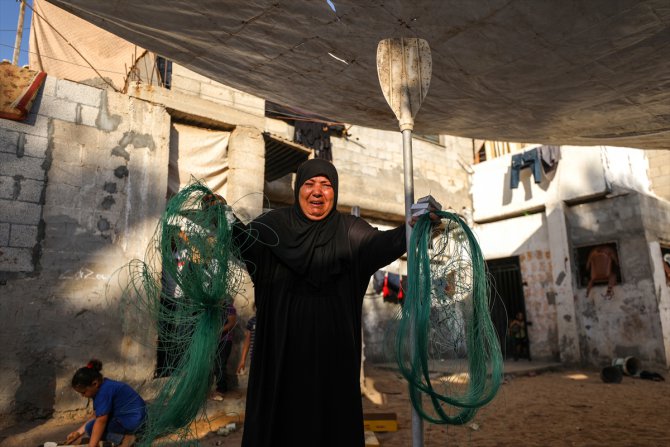Gazzeli anne, Mısır askerleri tarafından öldürülen çocuklarının acısını yaşıyor