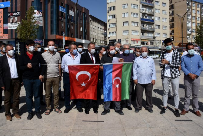 Kırşehir'de sivil toplum kuruluşlarından Azerbaycan'a destek