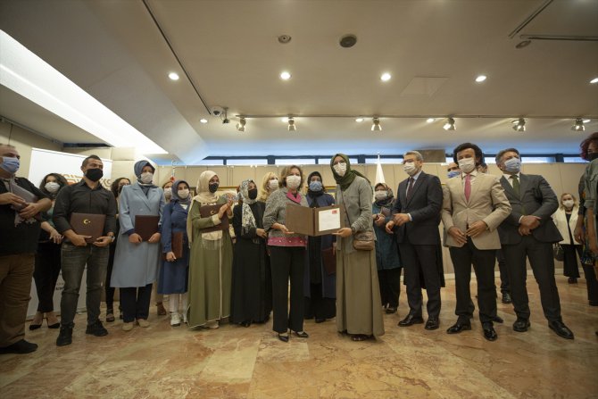 20. Devlet Türk Süsleme Sanatları Yarışması'nda ödüller sahiplerini buldu