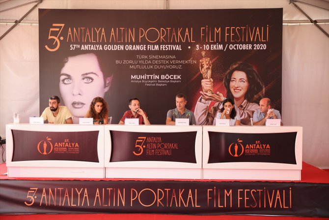 57. Antalya Altın Portakal Film Festivali'nde "Kumbara" filminin söyleşisi yapıldı