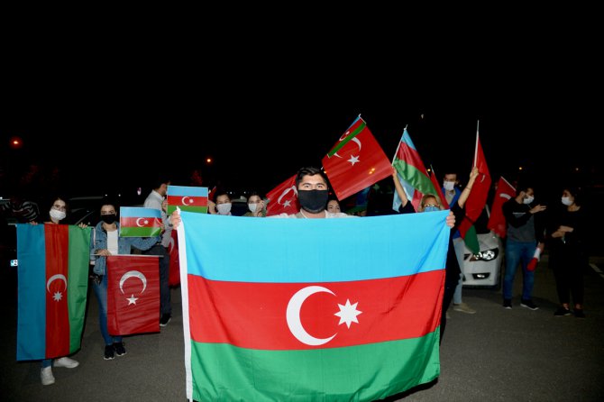 Eskişehir'den Azerbaycan'a "konvoylu" destek