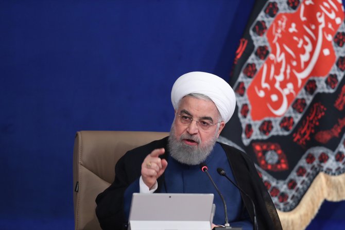 Ruhani: "Azerbaycan ile Ermenistan arasındaki çatışmalar bölgesel bir savaşa dönüşmemeli"
